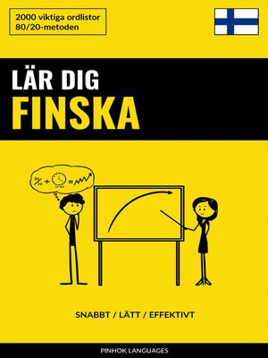 cover image of Lär dig Finska--Snabbt / Lätt / Effektivt